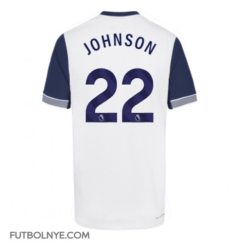 Camiseta Tottenham Hotspur Brennan Johnson #22 Primera Equipación 2024-25 manga corta